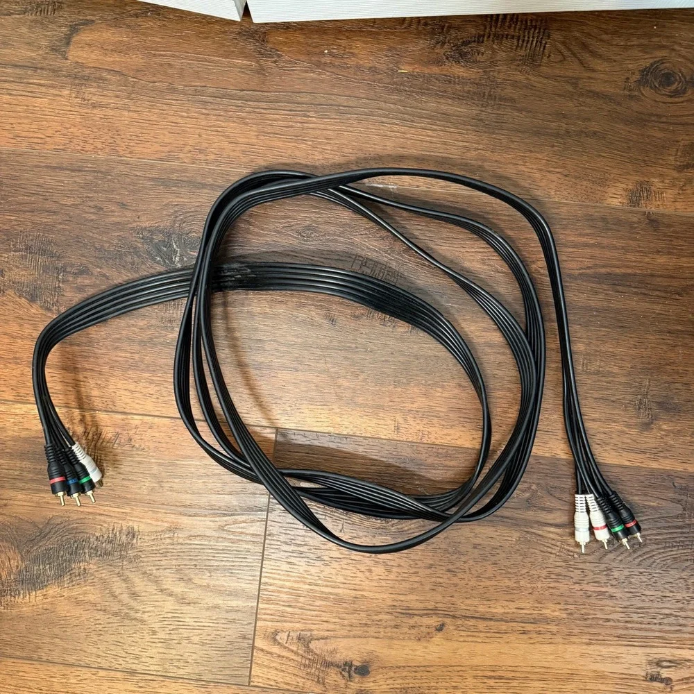 12ft 5 RCA Composite AV Cable Cord VCR DVD Video/Audio